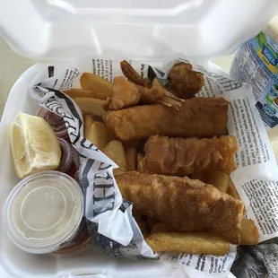 Fish &amp; Shrimp Combo