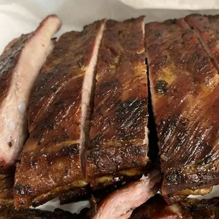 Rib Sandwich with bread