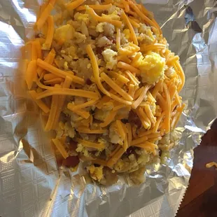 Sausage, egg, and cheese tacos?  Check!!