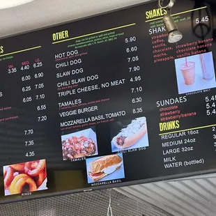 Tamales still on menu, but not served.