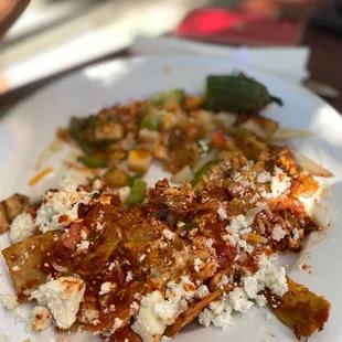 Chilaquiles Plate