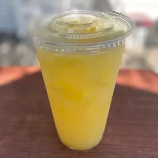 Fresh pineapple juice