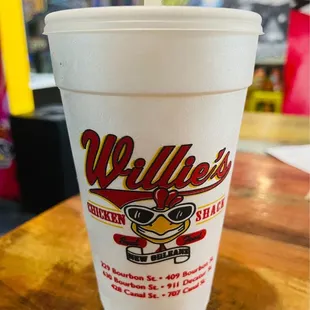 Large Willie&apos;s Colada (extra shot)