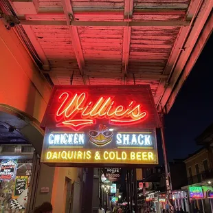 neon sign