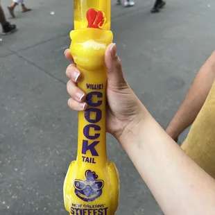 Daiquiri in souvenir cup
