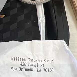 My recipe with the address tho the worst place I&apos;ve experienced while visiting New Orleans