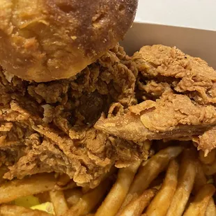 Piece White Chicken
