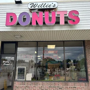 the front of the store