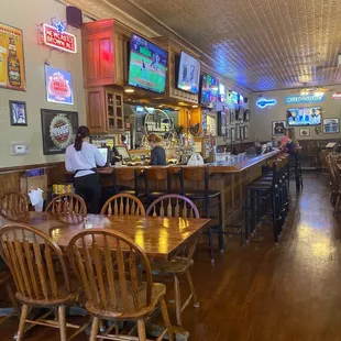 Checking out the local foods.