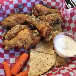 Garlic wings