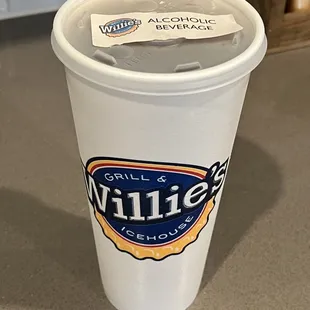 Got a to go Frozen Jack n Coke
