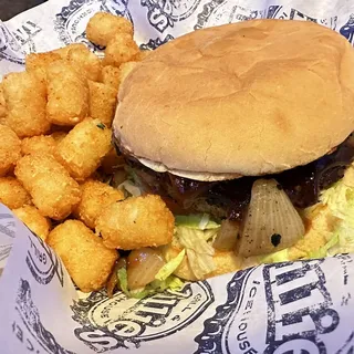 Hickory Cheddar Burger