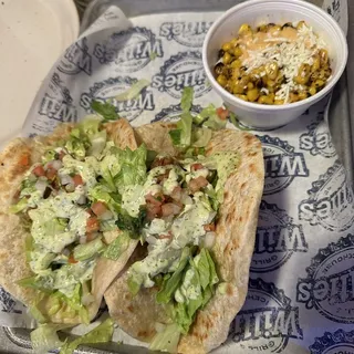 Chicken Tendie Tacos