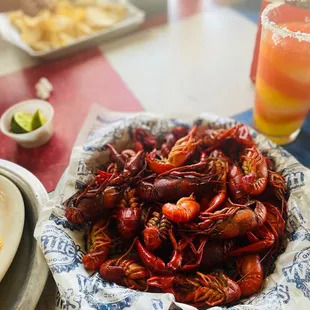 One Pound of Crawfish