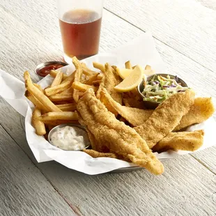 fish and chips, seafood, food, fish