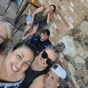 a group of people posing for a picture