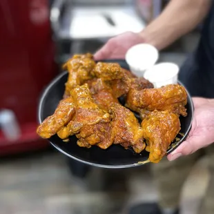 Buffalo wings!