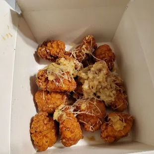 Garlic parmesan boneless wings