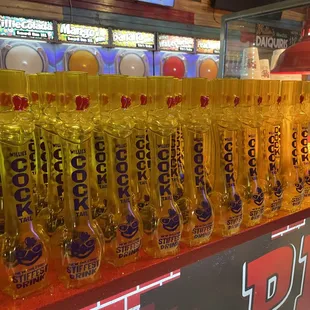 daquiri bottles