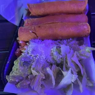 3 WTJ Rolled Tacos - chicken