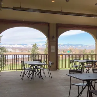 a view of the mountains