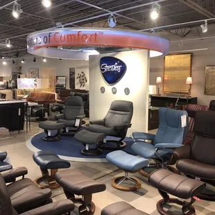 Recliners. Classy $4000 recliners.