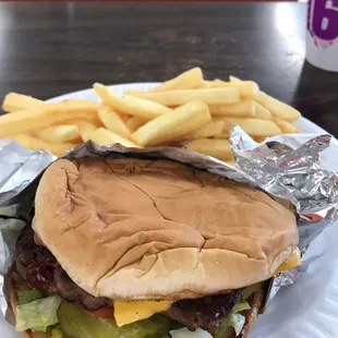 Jumbo Deluxe Double Patty Bacon Cheese Burger