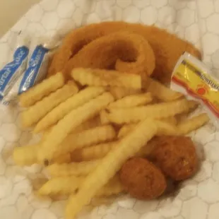 Friday we have Catfish Dinner with Frys &amp; Hush Puppys