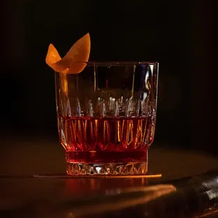 A classic old fashioned.