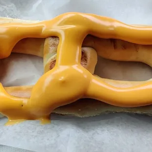 Cheese pretzel. Bangin!!