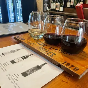 Wine flight
