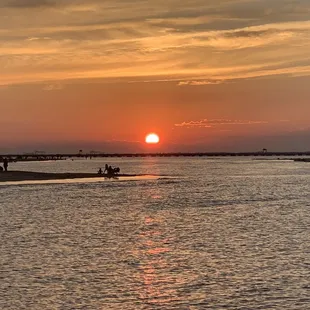 Sunset on Willoughby Spit!