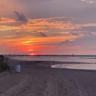 Sunset on Willoughby Spit!