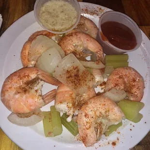 Steamed Shrimp