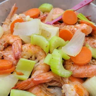 Steamed Shrimp