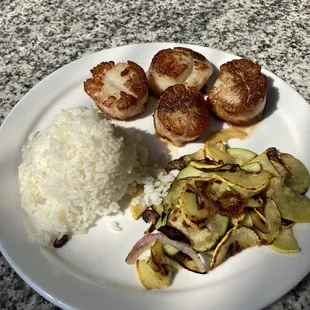 Pan Seared Scallops