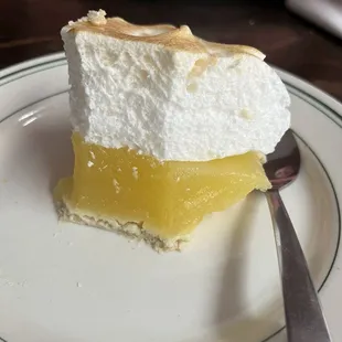 Lemon pie so good!