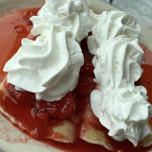 Strawberry roll-ups - yummy!