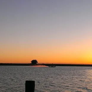 Sunrise looking East.