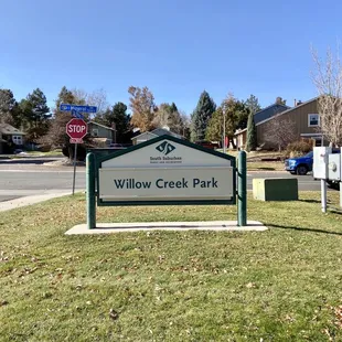 Park sign