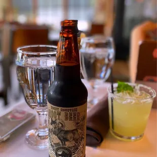 oysters and mussels, drink