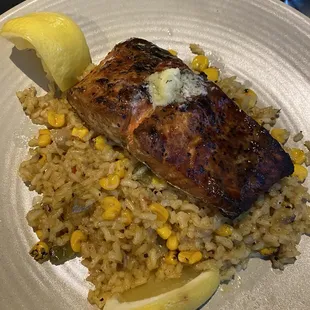 Salmon entree