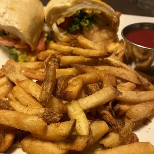 Shrimp po-boy