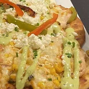 Chicken flatbread