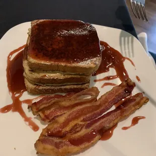 Brunch Menu: PB &amp; J Stuffed French Toast