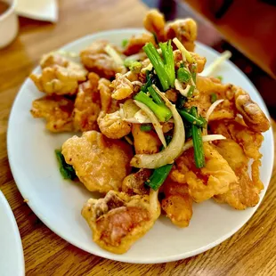 Salt &amp; Pepper Pork Chops.