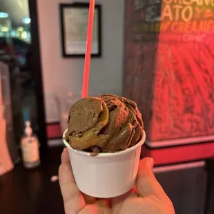 Peanut Butter Chocolate ice cream