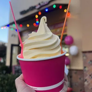 Pineapple dole whip