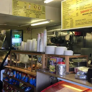 The view as soon as you step in our front door. May we interest you in some agua de jamaica o de horchata?