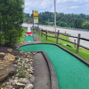 miniature golf course